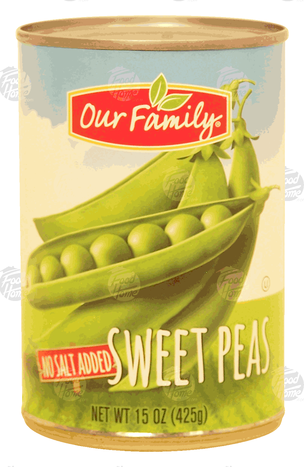 Our Family  sweet peas, no salt added Full-Size Picture